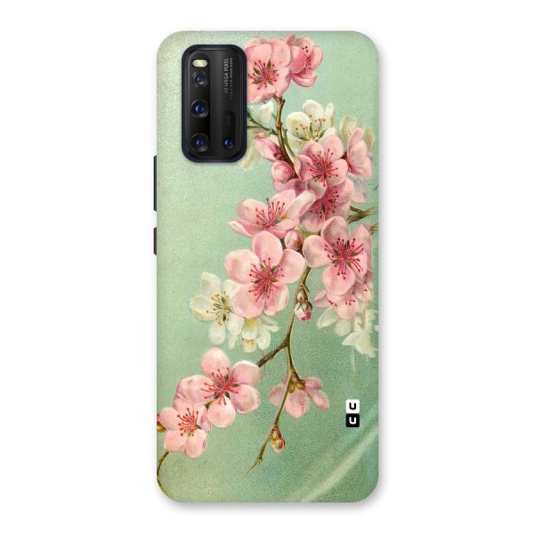 Blossom Cherry Design Back Case for Vivo iQOO 3