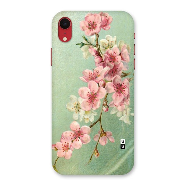 Blossom Cherry Design Back Case for iPhone XR