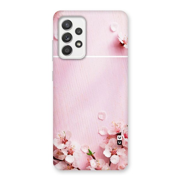 Blossom Frame Pink Back Case for Galaxy A52