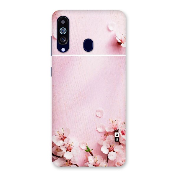 Blossom Frame Pink Back Case for Galaxy A60