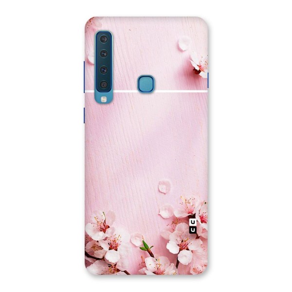 Blossom Frame Pink Back Case for Galaxy A9 (2018)