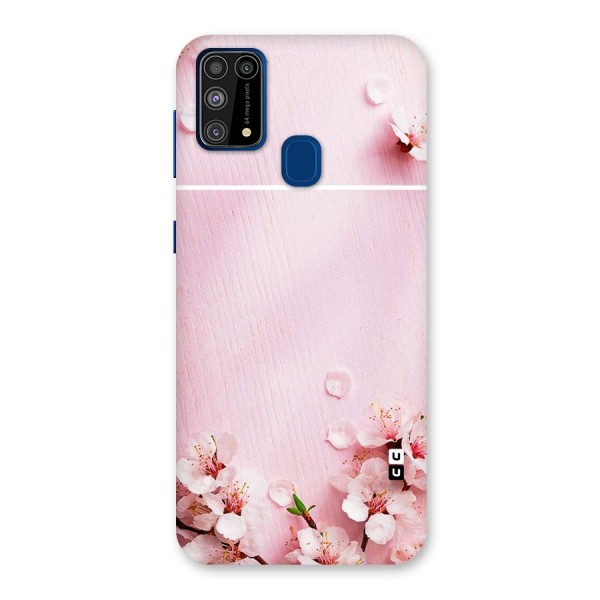 Blossom Frame Pink Back Case for Galaxy F41