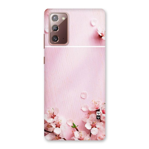 Blossom Frame Pink Back Case for Galaxy Note 20