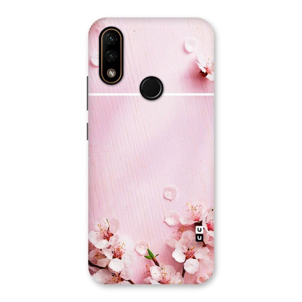 Blossom Frame Pink Back Case for Lenovo A6 Note