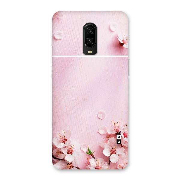 Blossom Frame Pink Back Case for OnePlus 6T