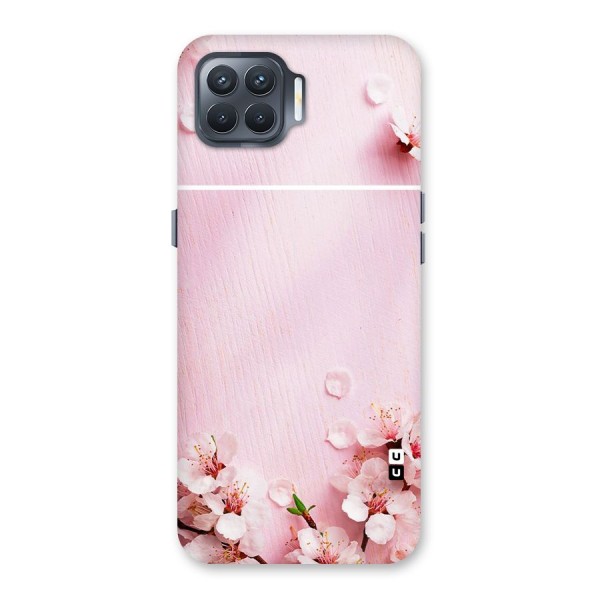 Blossom Frame Pink Back Case for Oppo F17 Pro