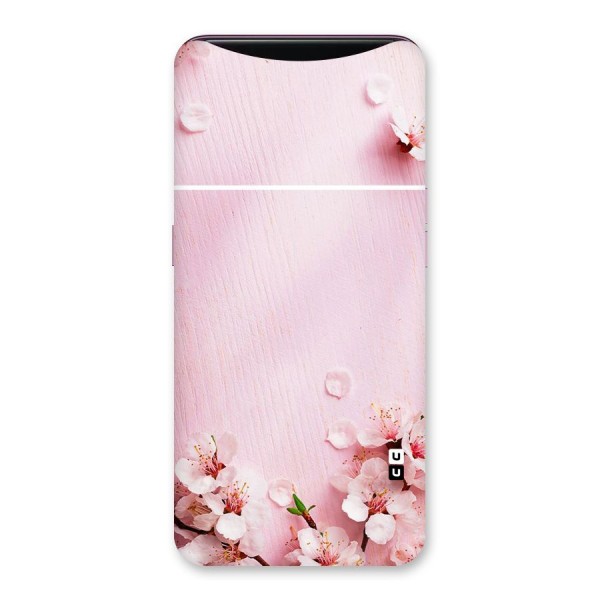 Blossom Frame Pink Back Case for Oppo Find X