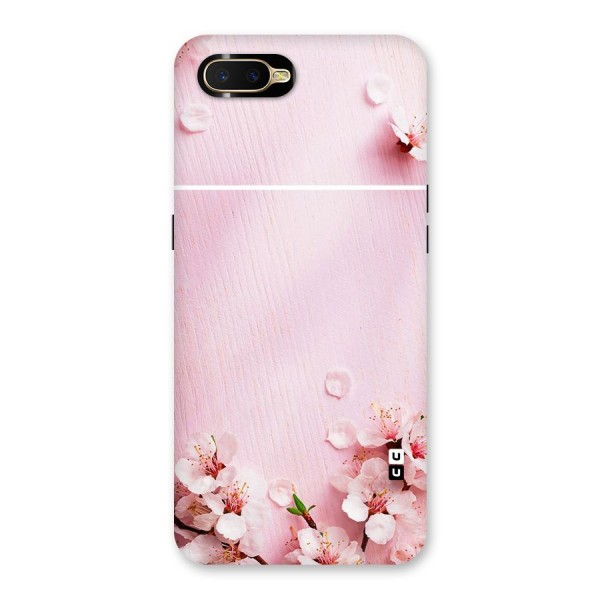 Blossom Frame Pink Back Case for Oppo K1