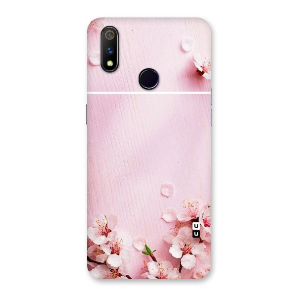 Blossom Frame Pink Back Case for Realme 3 Pro