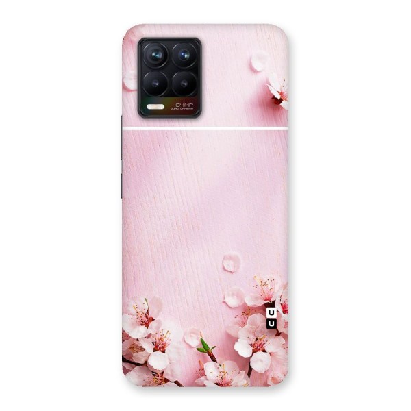 Blossom Frame Pink Back Case for Realme 8