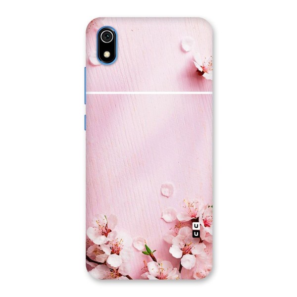 Blossom Frame Pink Back Case for Redmi 7A