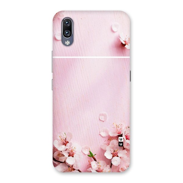 Blossom Frame Pink Back Case for Vivo NEX