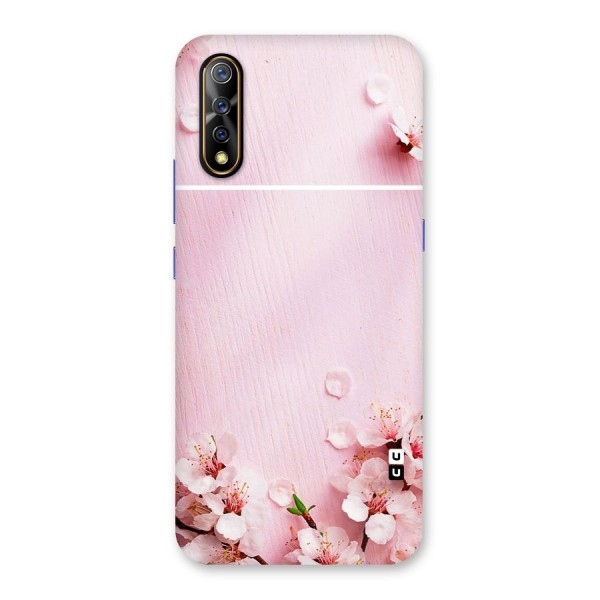 Blossom Frame Pink Back Case for Vivo S1