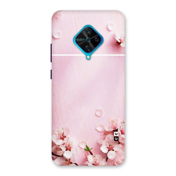 Blossom Frame Pink Back Case for Vivo S1 Pro