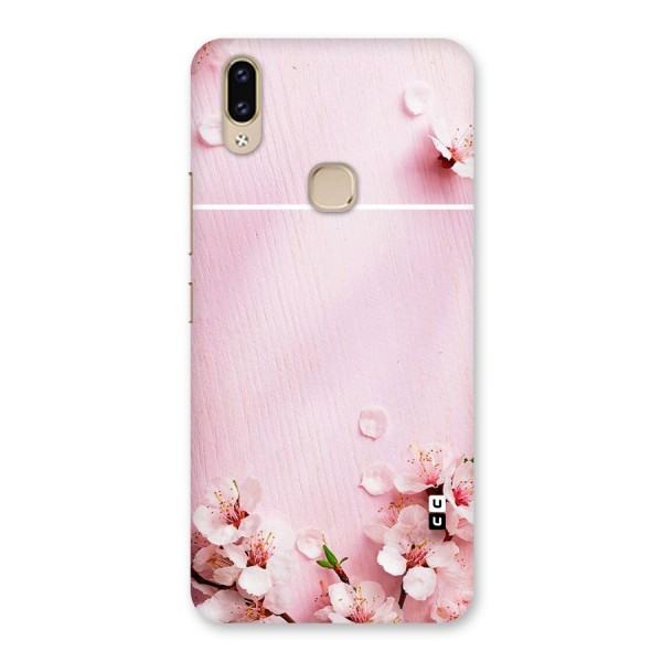 Blossom Frame Pink Back Case for Vivo V9