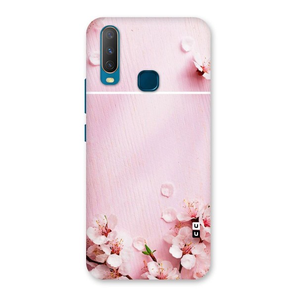 Blossom Frame Pink Back Case for Vivo Y15