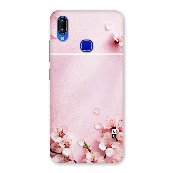 Blossom Frame Pink Back Case for Vivo Y91