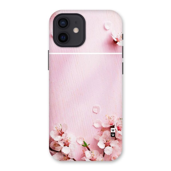 Blossom Frame Pink Back Case for iPhone 12