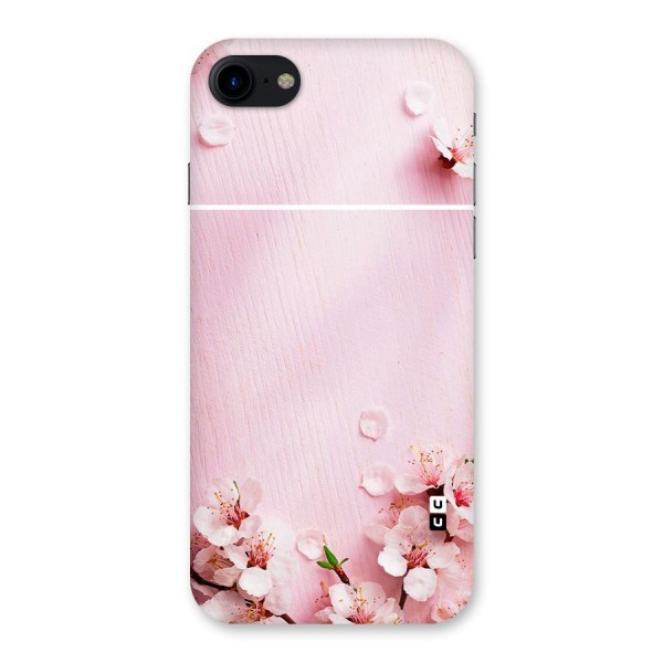 Blossom Frame Pink Back Case for iPhone SE 2020