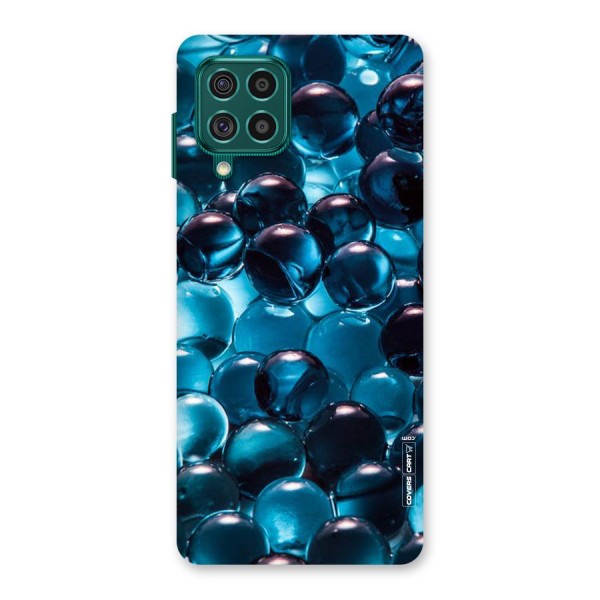 Blue Abstract Balls Back Case for Galaxy F62