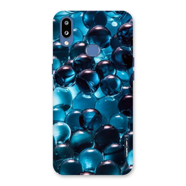 Blue Abstract Balls Back Case for Galaxy M01s