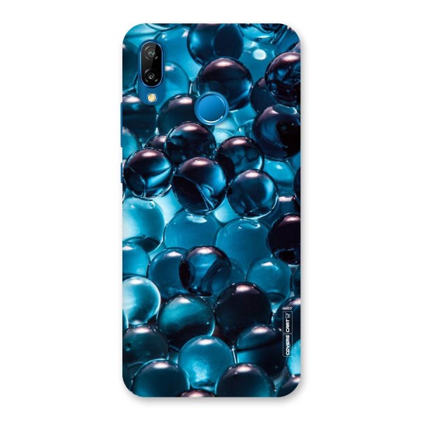 Blue Abstract Balls Back Case for Huawei P20 Lite