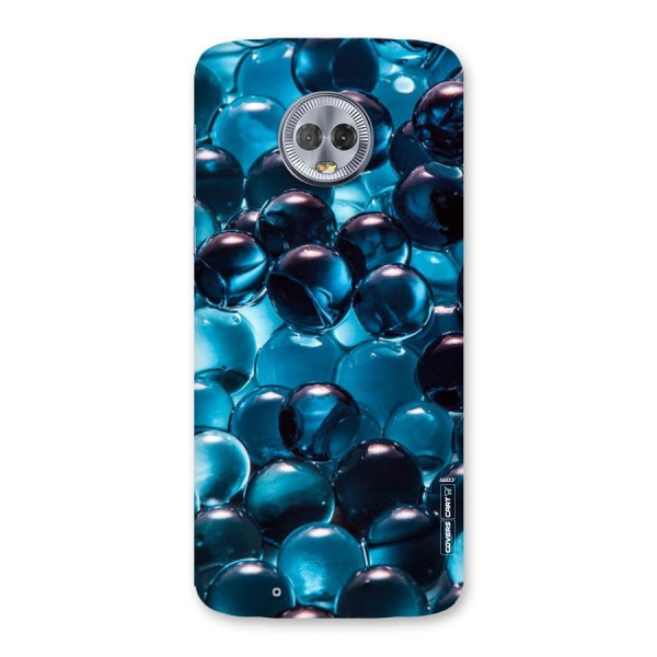 Blue Abstract Balls Back Case for Moto G6