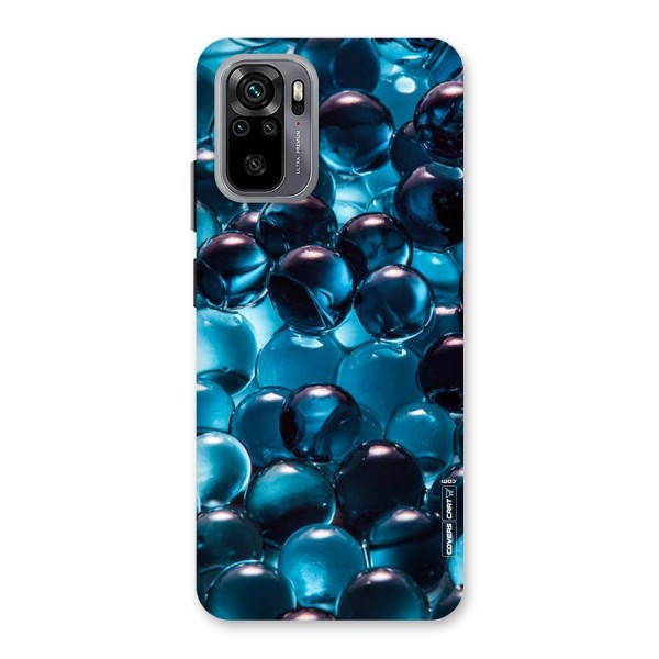 Blue Abstract Balls Back Case for Redmi Note 10