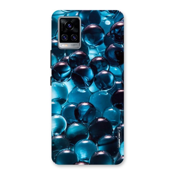 Blue Abstract Balls Back Case for Vivo V20 Pro