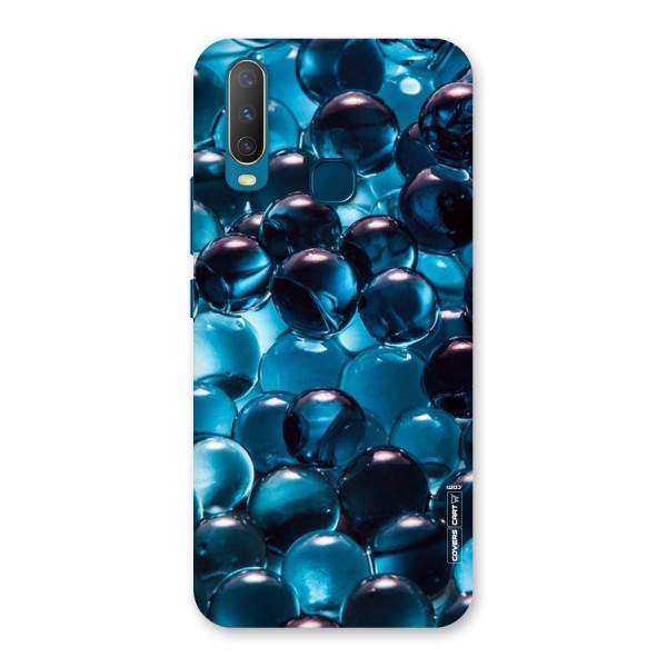 Blue Abstract Balls Back Case for Vivo Y12