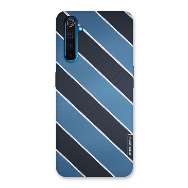 Blue Black Stripes Back Case for Realme 6 Pro