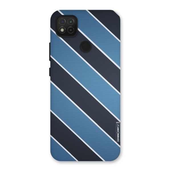 Blue Black Stripes Back Case for Redmi 9C