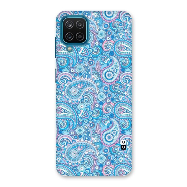 Blue Block Pattern Back Case for Galaxy F12