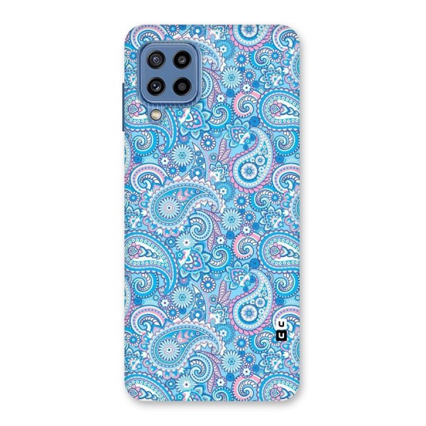 Blue Block Pattern Back Case for Galaxy M32