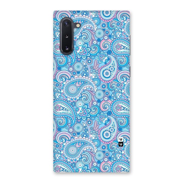 Blue Block Pattern Back Case for Galaxy Note 10