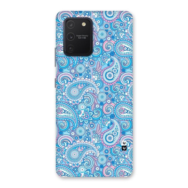 Blue Block Pattern Back Case for Galaxy S10 Lite