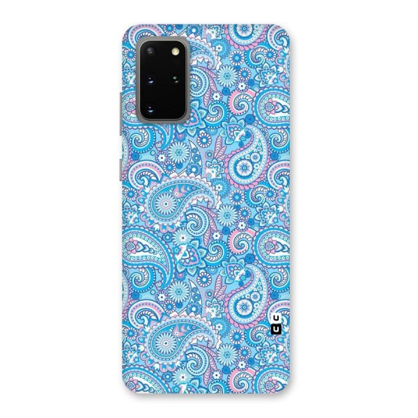 Blue Block Pattern Back Case for Galaxy S20 Plus