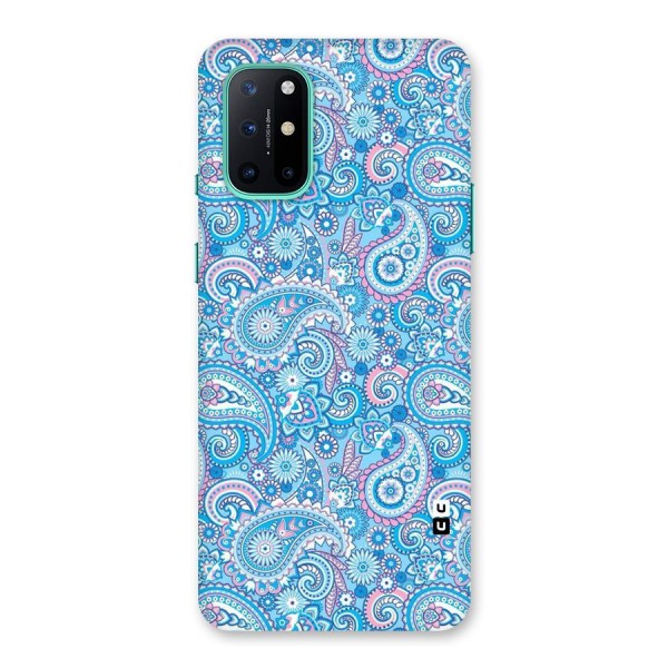 Blue Block Pattern Back Case for OnePlus 8T