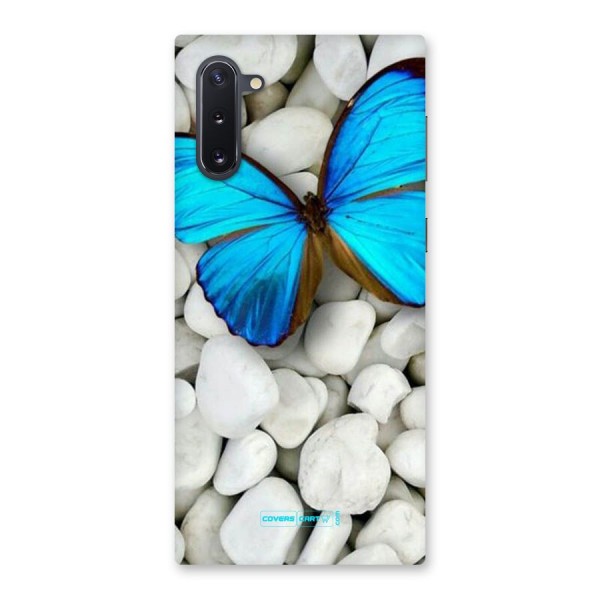 Blue Butterfly Back Case for Galaxy Note 10