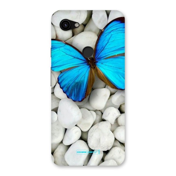 Blue Butterfly Back Case for Google Pixel 3a XL