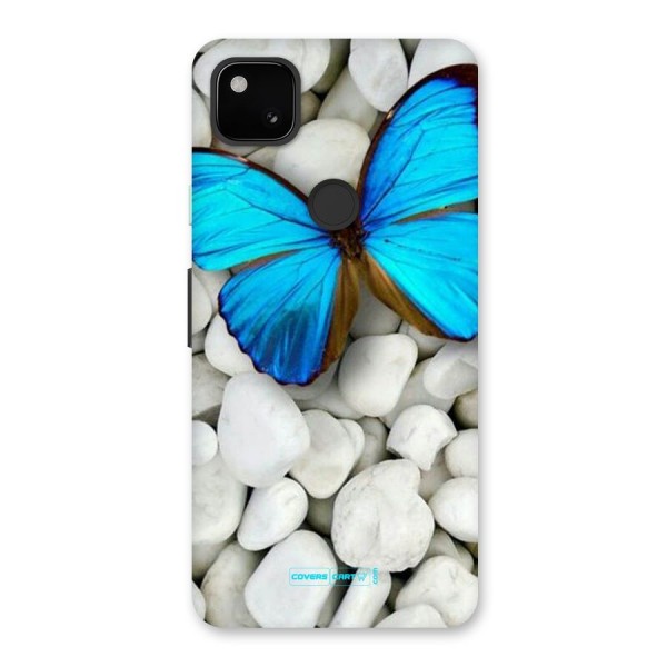 Blue Butterfly Back Case for Google Pixel 4a