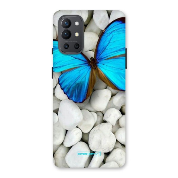 Blue Butterfly Back Case for OnePlus 9R