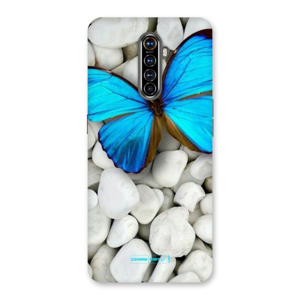 Blue Butterfly Back Case for Realme X2 Pro