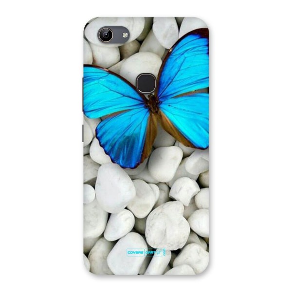 Blue Butterfly Back Case for Vivo Y81