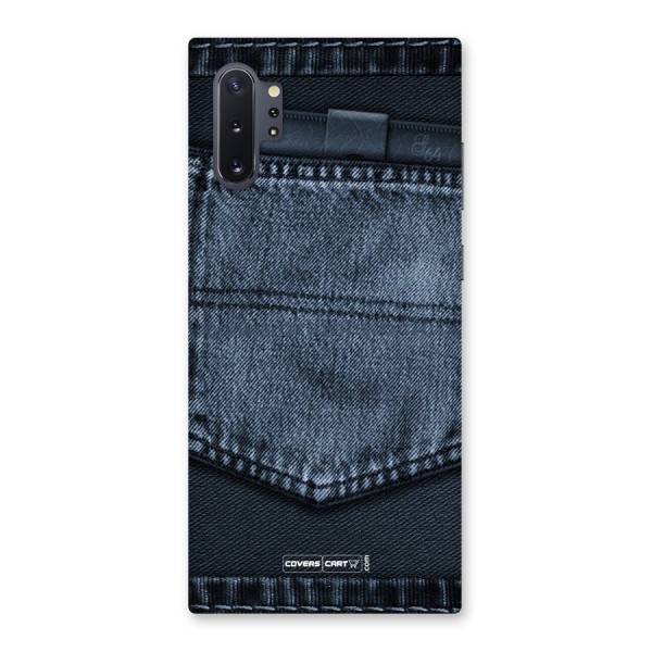 Blue Denim Back Case for Galaxy Note 10 Plus