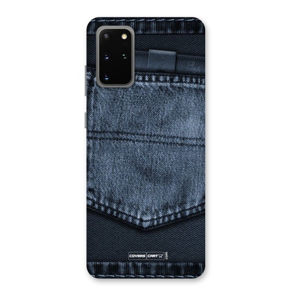 Blue Denim Back Case for Galaxy S20 Plus