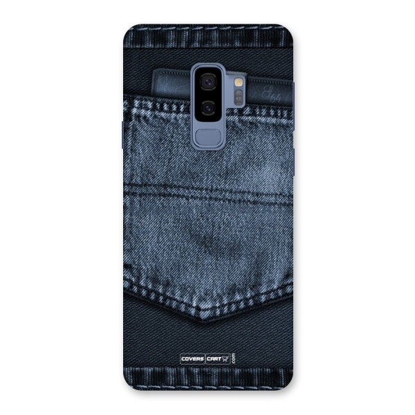 Blue Denim Back Case for Galaxy S9 Plus