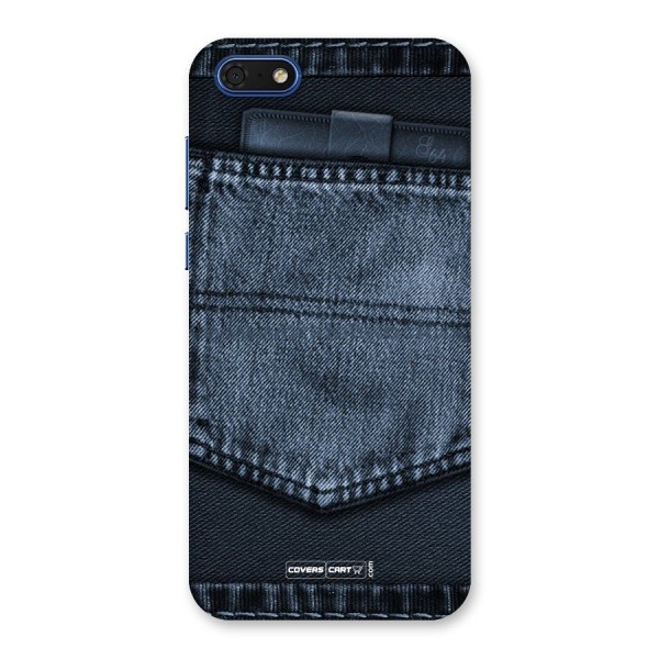 Blue Denim Back Case for Honor 7s