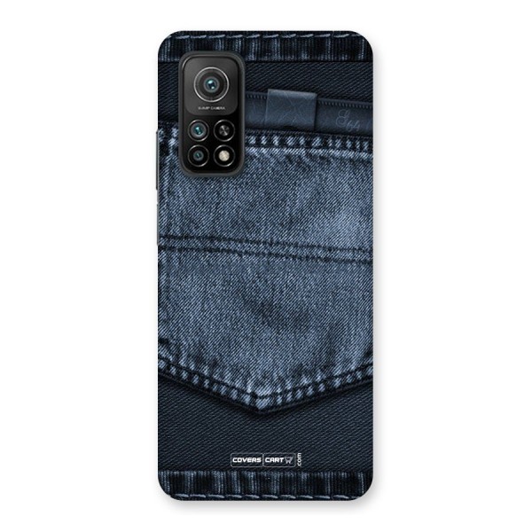 Blue Denim Back Case for Mi 10T Pro 5G