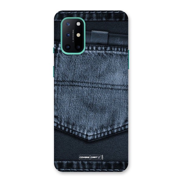 Blue Denim Back Case for OnePlus 8T